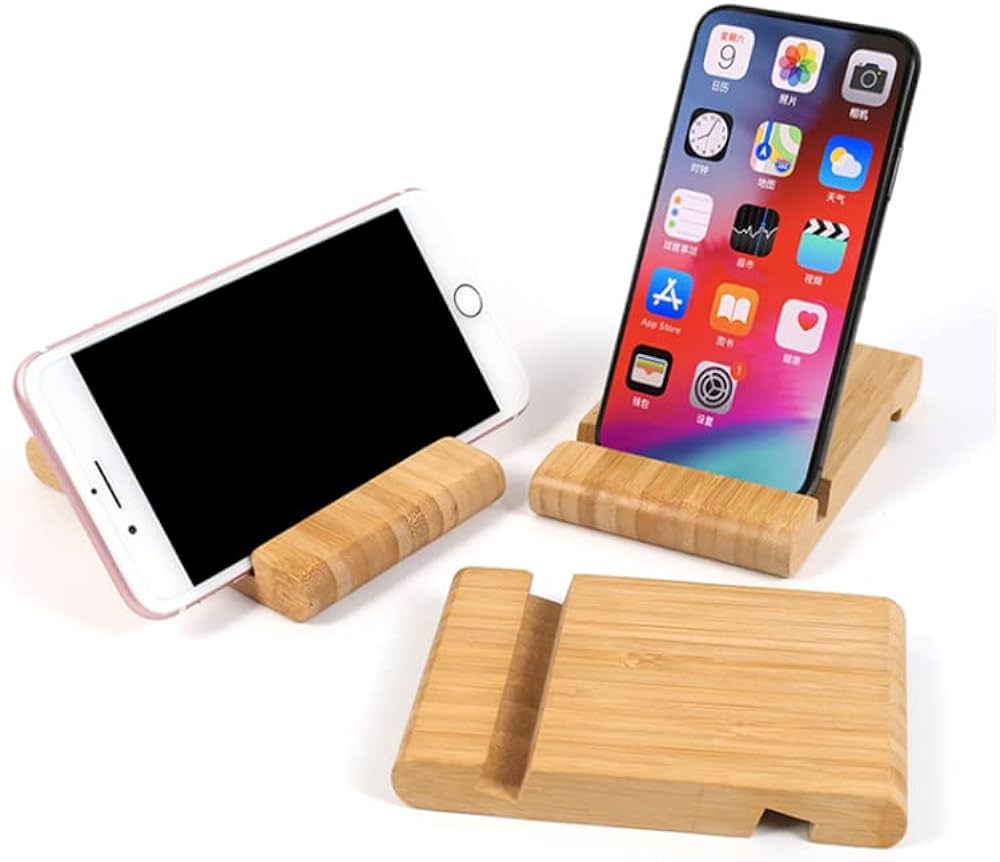 Ahşap Telefon Standı