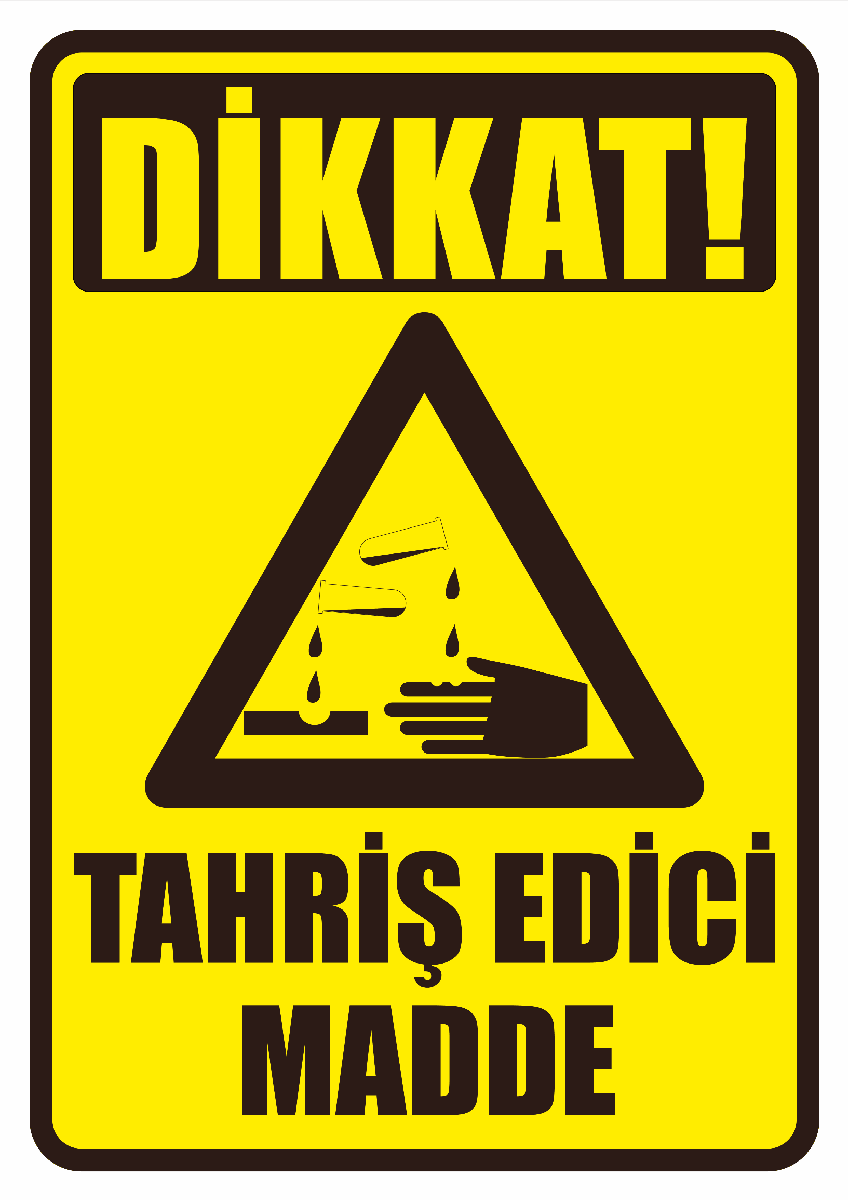 Dikkat Tahriş Edici Madde