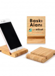 Ahşap Telefon Standı
